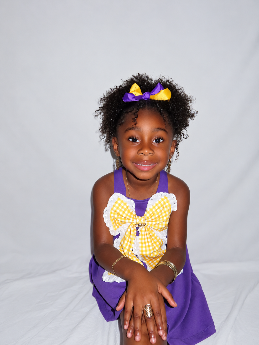 "Geaux Tigers" Bow Dress