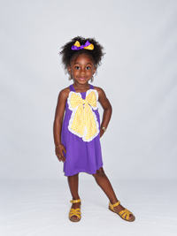 "Geaux Tigers" Bow Dress