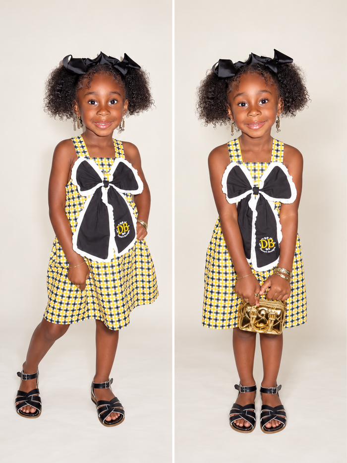 "Who Dat" Bow Dress