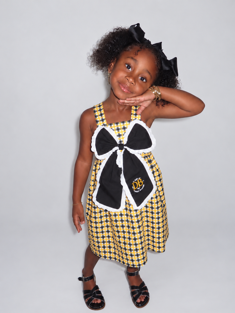 "Who Dat" Bow Dress