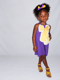 "Geaux Tigers" Bow Dress